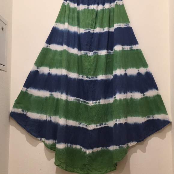 NWT Michael Michael Kors Tie-Dye Maxi Dress - Picture 7 of 15